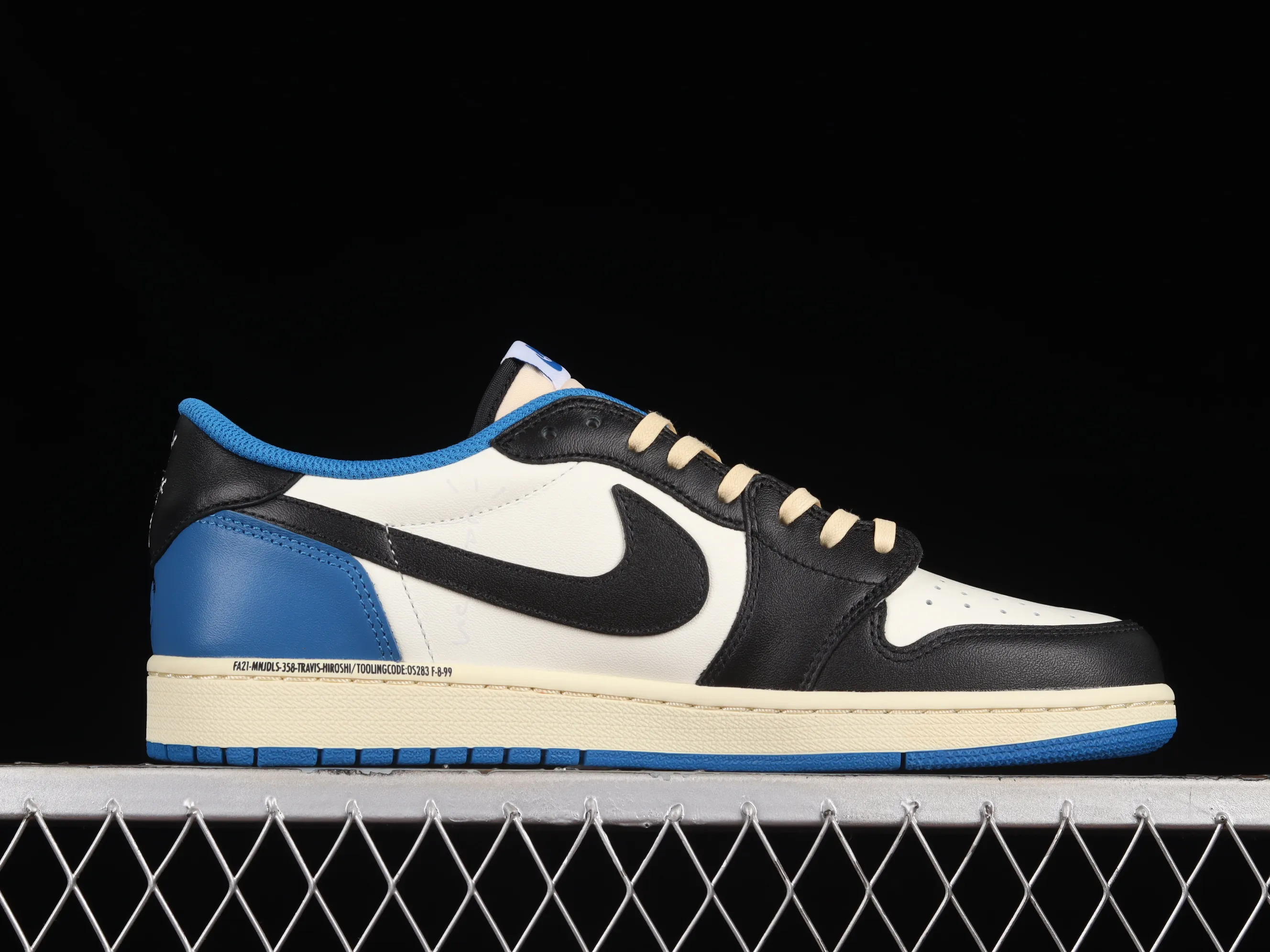 All categories Air Jordan Jordan series basketball shoes Air Jordan 1 Low LW version Travis Scott x Air Jordan 1 Low OG AJ1 Joe 1 Lightning overhead low top DM7866-140